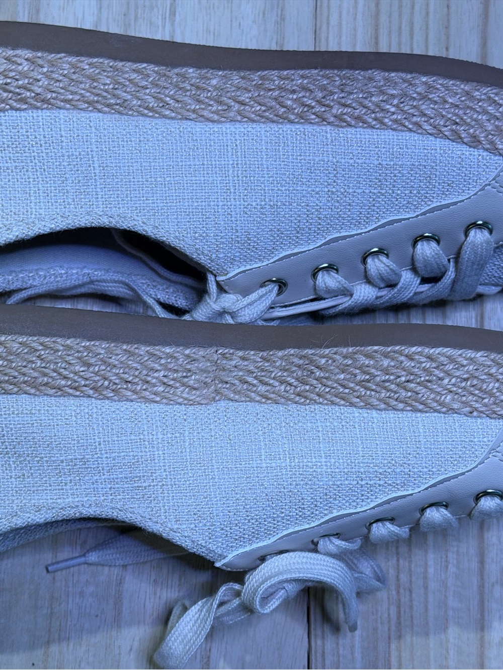 Tommy Bahama Espadrille Sneakers/Shoes 9 NEW Tan/Beige - Picture 6 of 8